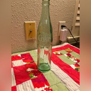 Vintage 16oz. Coca-Cola Vintage Green Glass Bottle